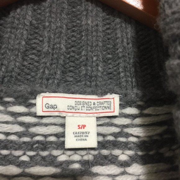 GAP WOOL BLEND CARDIGAN SWEATERS SIZE S - Picture 10 of 10